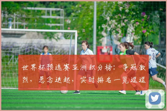 世界杯预选赛亚洲积分榜：争冠激烈，悬念迭起，实时排名一览逗逗逗逗